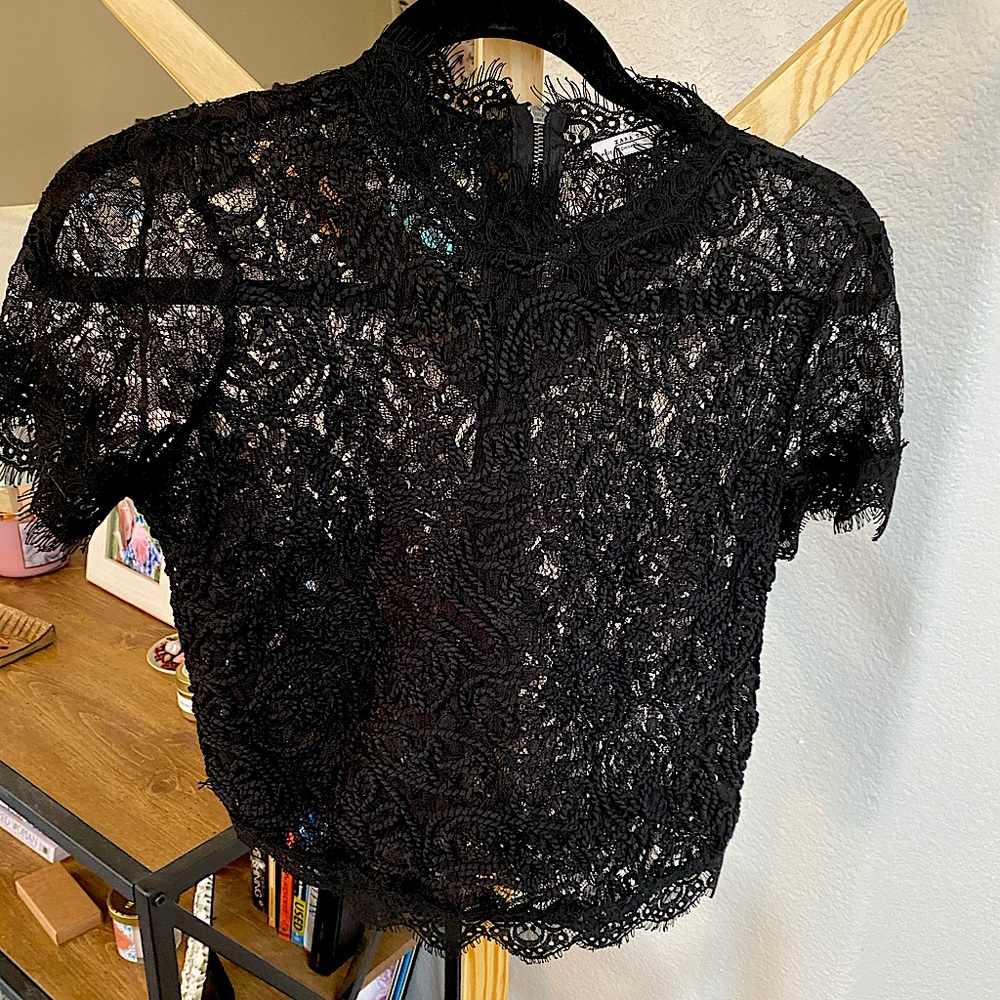 Zara lace top